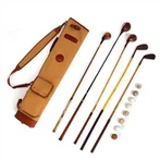 Lätt söndagsgolfväska Klubbor Bärfickor Resväska