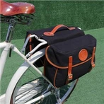Vattentät canvas cykel cykel baksäte bärväska
